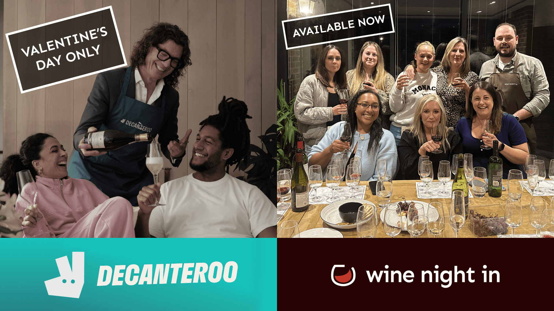 Deliveroo Wine Tasting at Home compared to Wine Night In