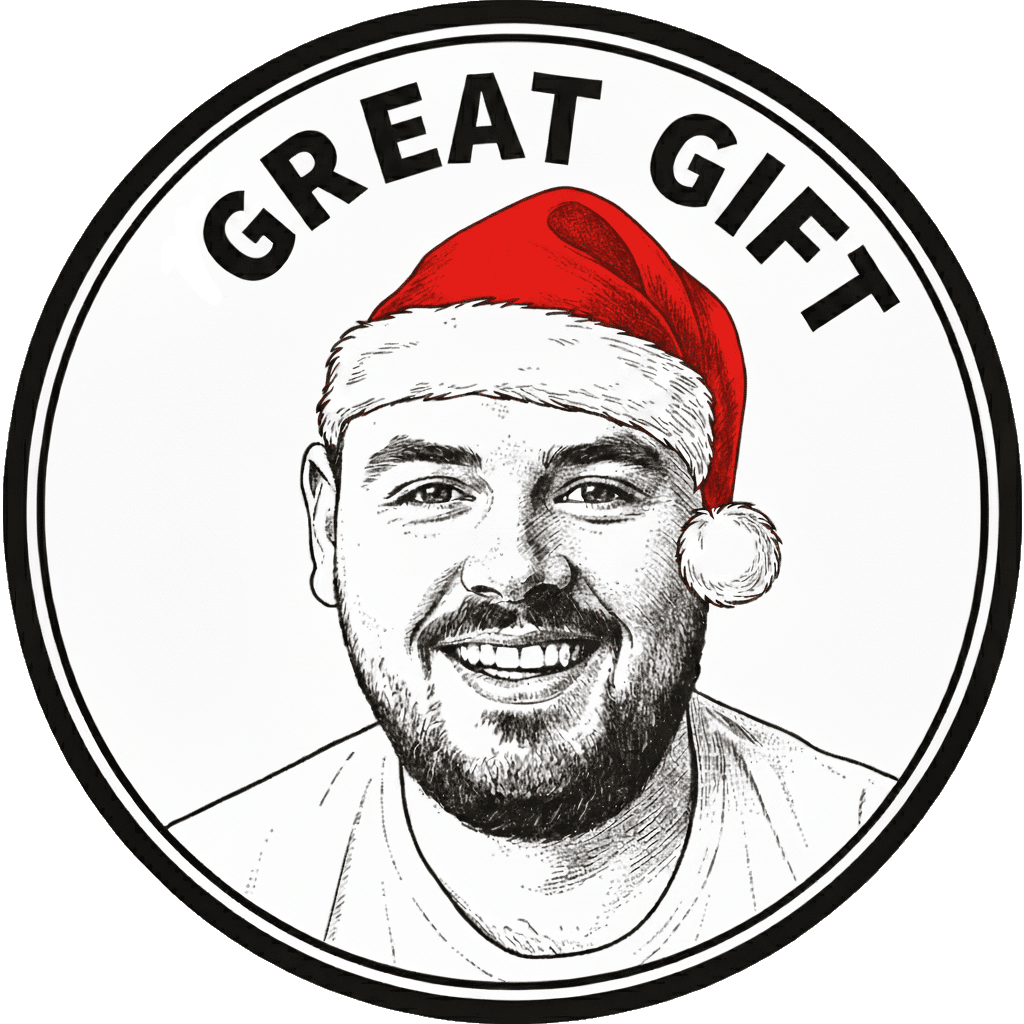 Great wine gift stamp