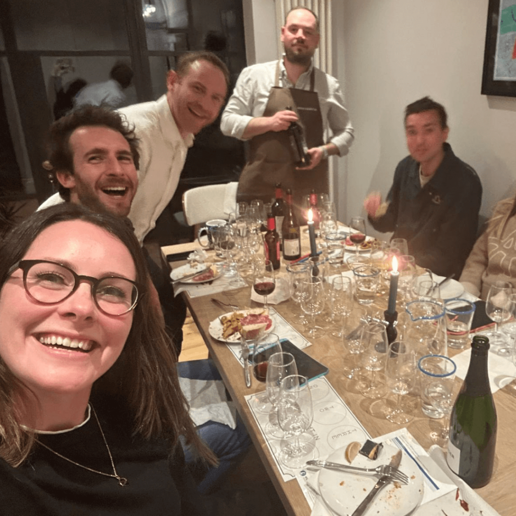 Wine tasting party for big anniversary