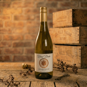 Reigate Surrey chardonnay wine bottle used during Wine Night In private wine tasting at home experience.