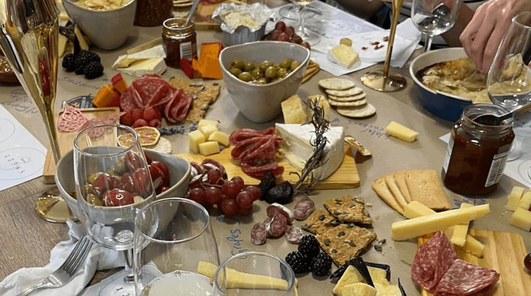 Housewarming wine tasting at home in Godalming, Surrey