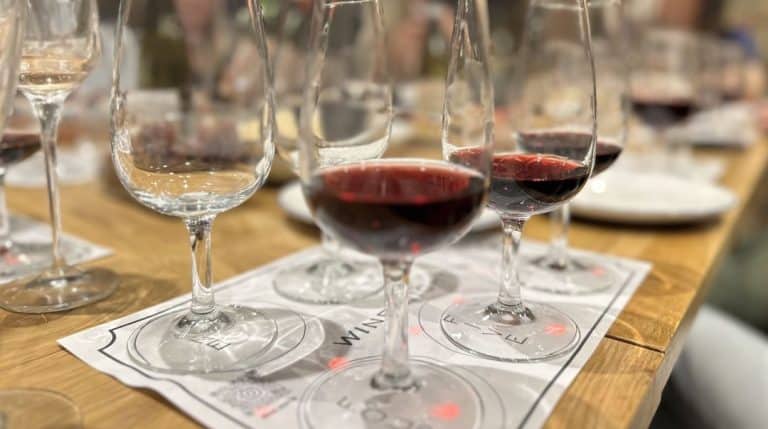 Engagement wine tasting at home in Windsor, Berkshire