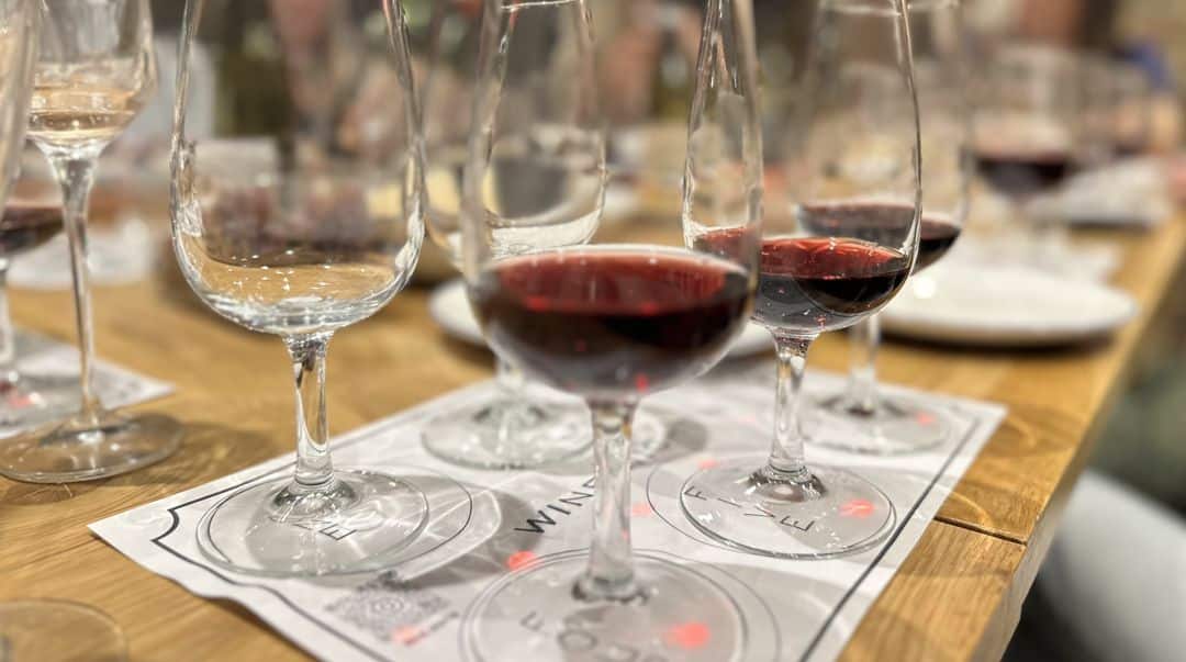 Engagement wine tasting at home in Windsor, Berkshire